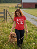 'LOVE USA' Women's T-Shirt