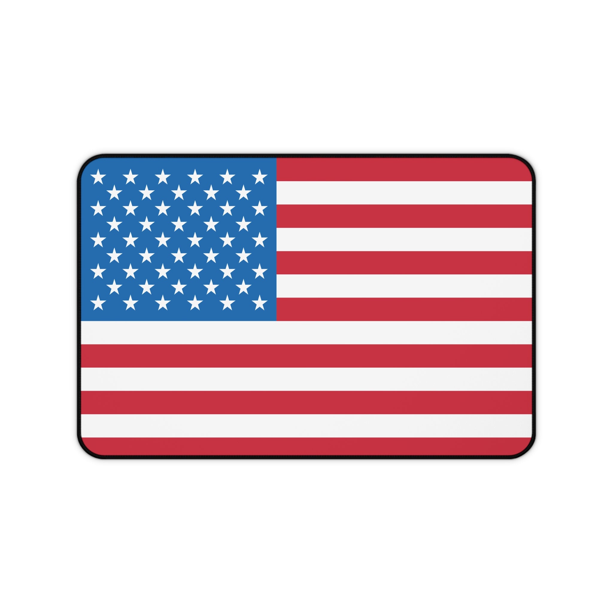 American flag on a white background