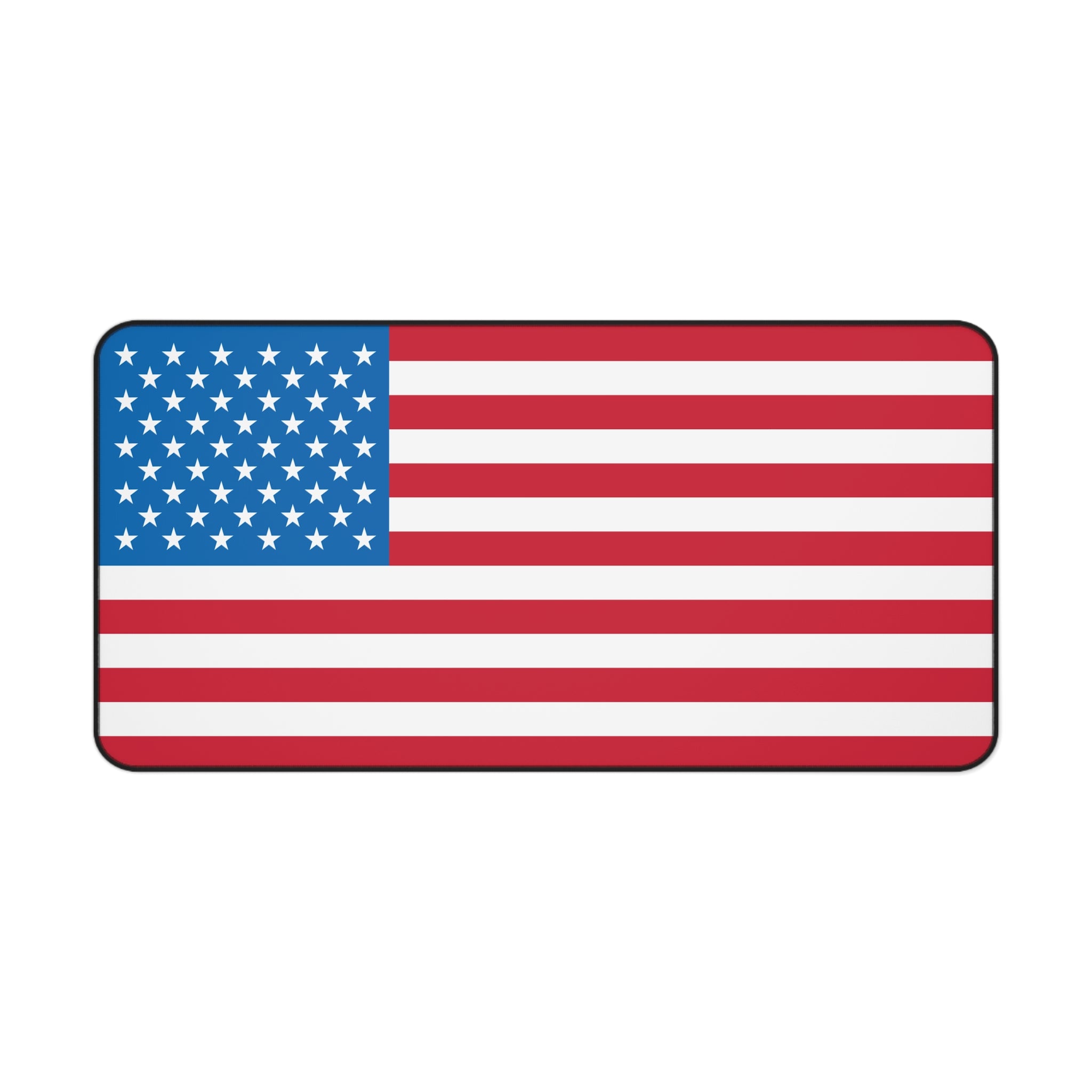 American flag on a white background