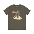 Army t-shirt with astronaut graphic and 'DIBS' text on a white background
