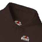 Brown hoodie with 'Red Eagle Threads' logo on a white background