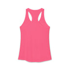 Pink tank top on a white background