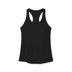 Black tank top on a white background