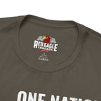 Army t-shirt with Red Eagle Threads logo and text on a white background
