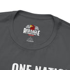 Asphalt t-shirt with 'Red Eagle Threads' logo and text on a white background