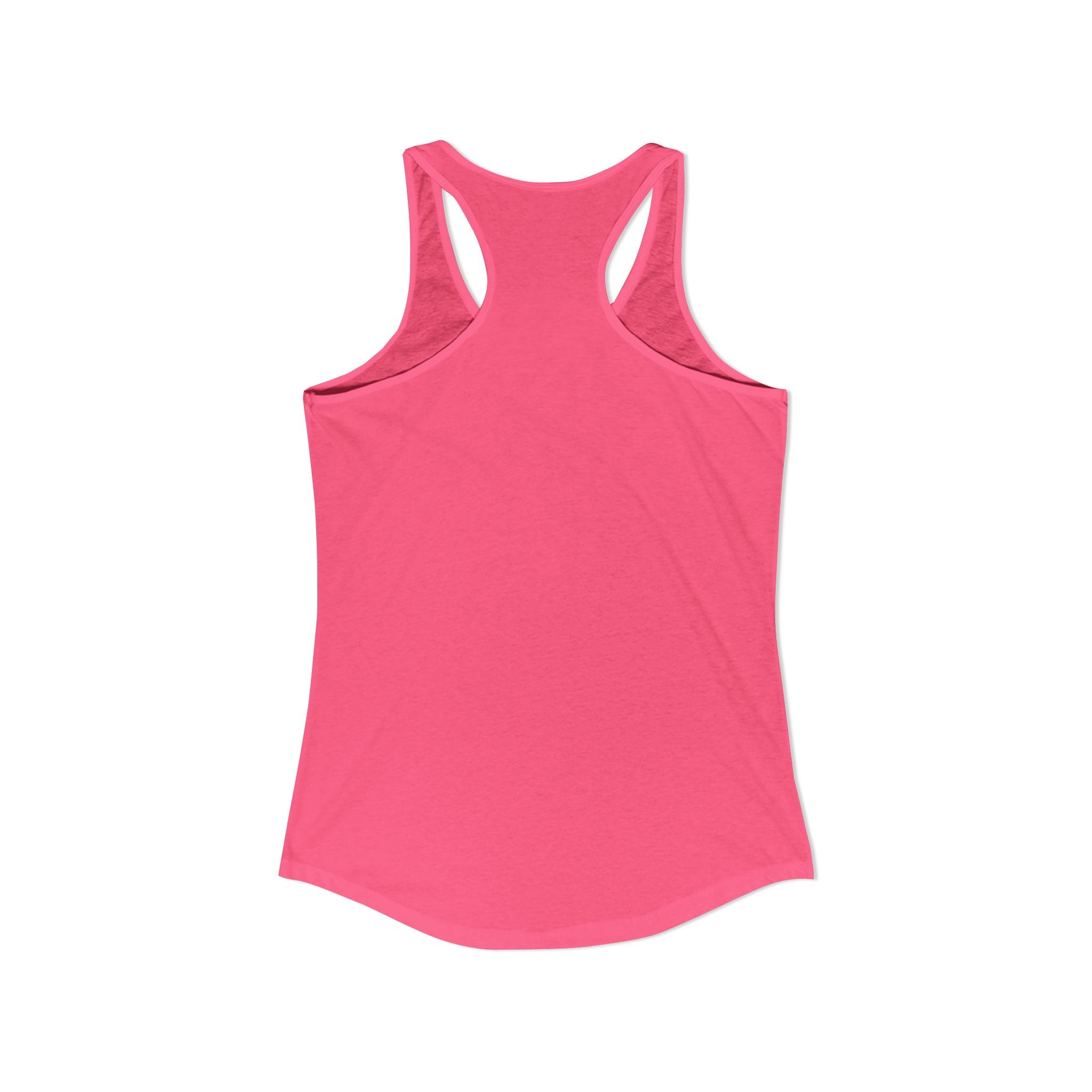 Pink tank top on a white background