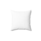 White pillow on a white background