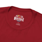 Canvas Red t-shirt with 'Red Eagle Threads' logo on a white background