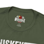 Military Green t-shirt with 'Red Eagle Threads' logo on a white background